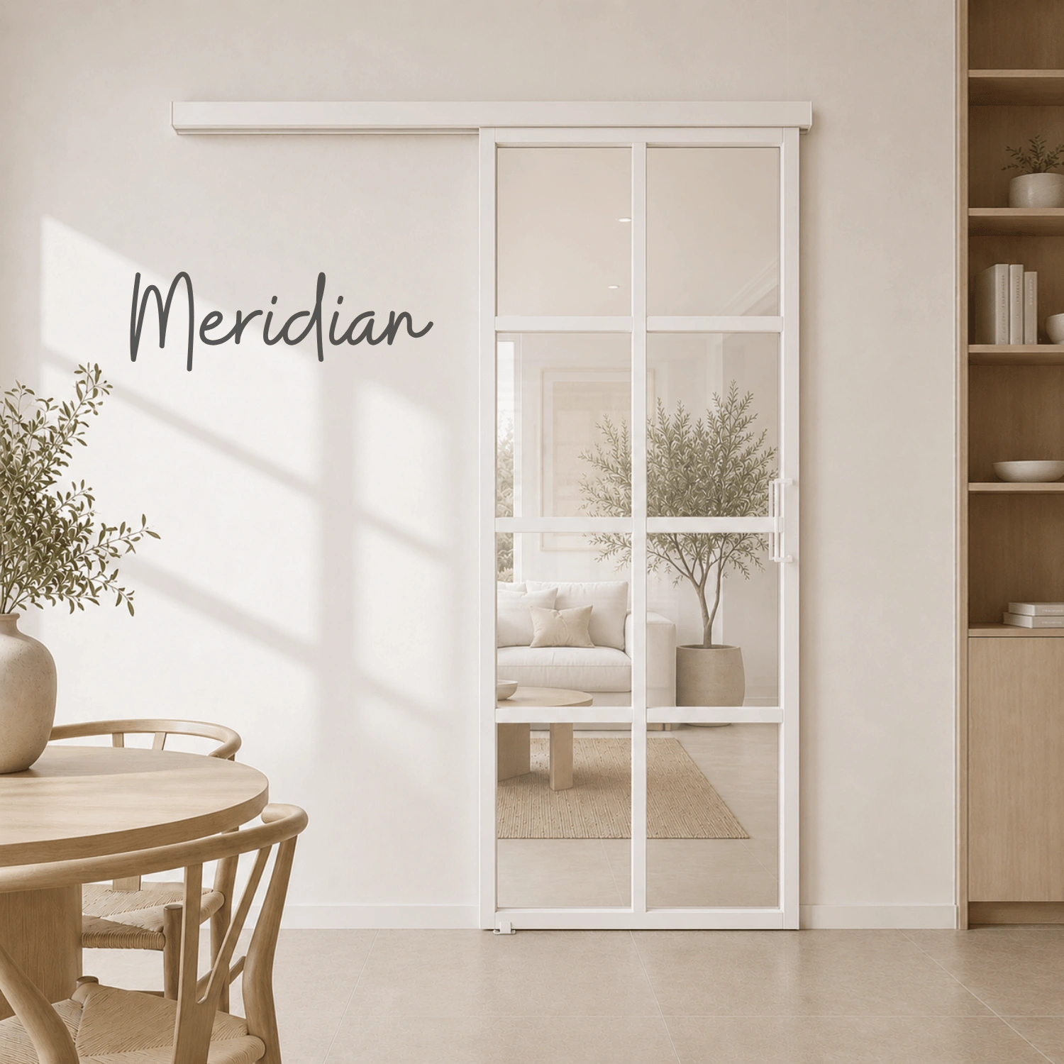 Kit Déco C - BLANC - Profils adhésifs pour personnalisation de porte Loft 730 x 2040 mm