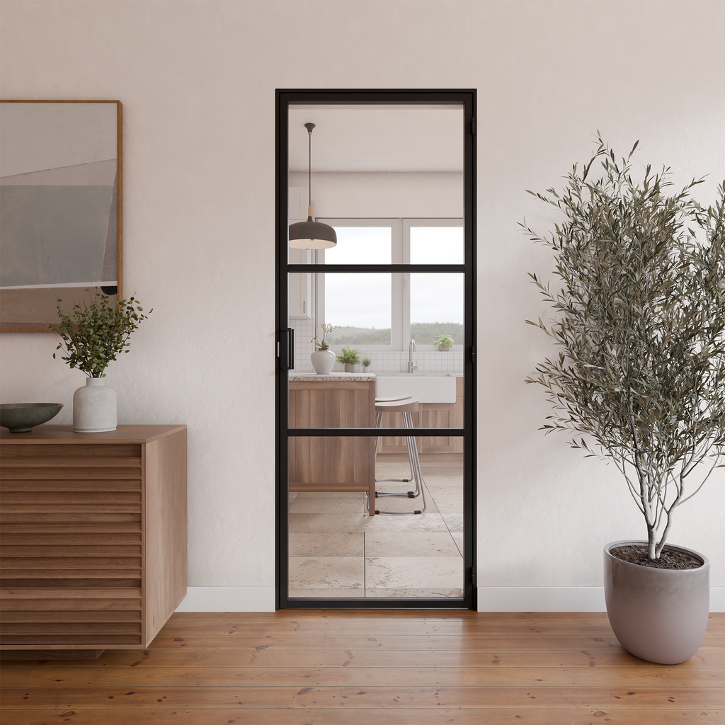 [41-PB-730-2040-9005-LUMEN] Porte Lumen 730 x 2040 Battante Noire