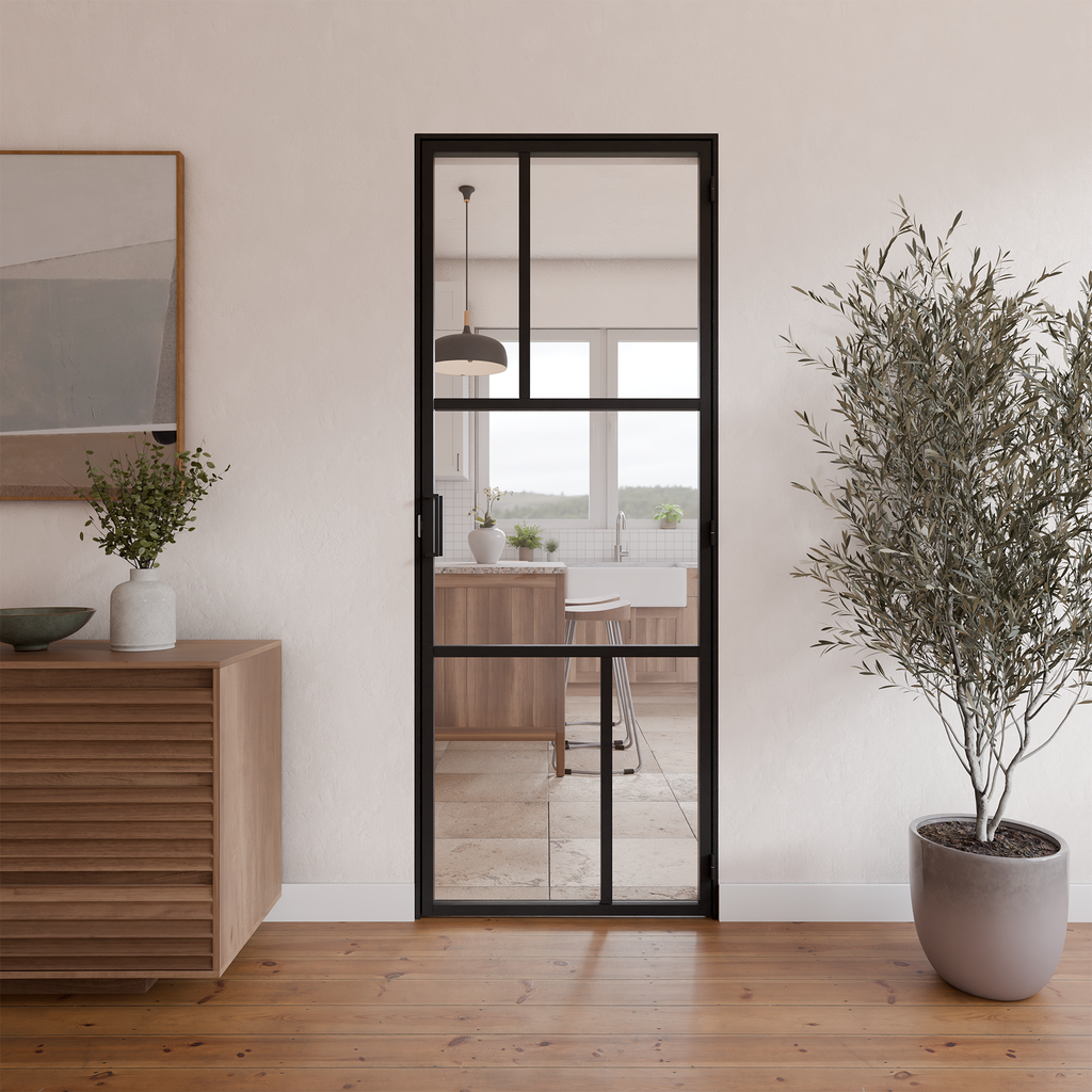 [41-PB-830-2040-9005-ARIA] Porte Aria 830 x 2040 Battante Noire
