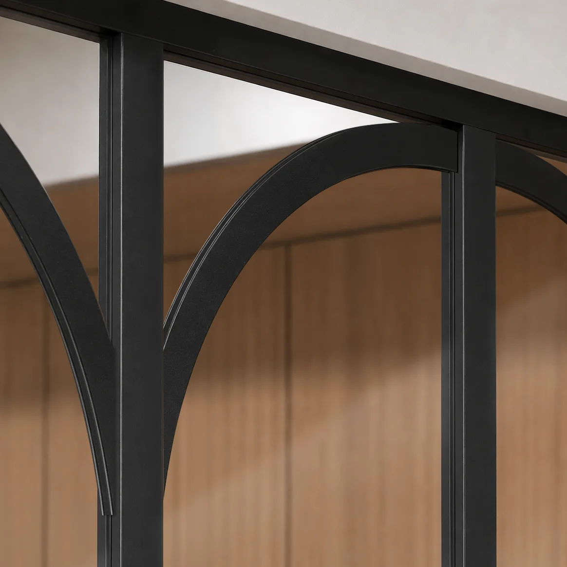 Paire d'arches decoratives - NOIR