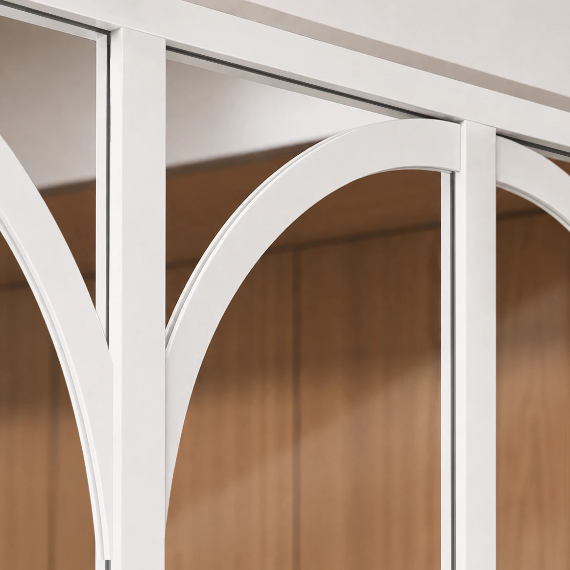Paire d'arches décoratives - BLANC